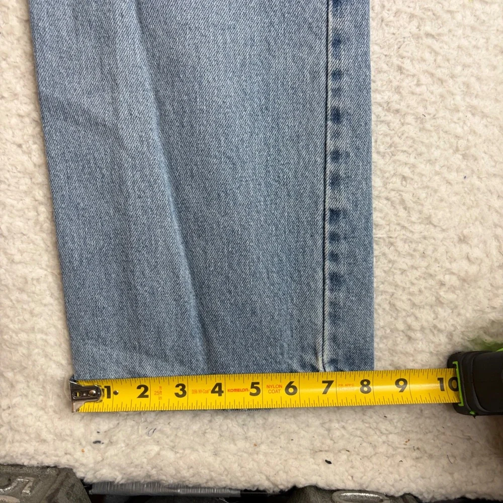 Levi 517 Mens Bootcut Jeans Light Wash Denim 30x32 western flare